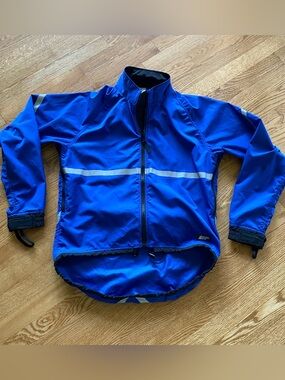 MEC Women's Bike Cycling Jacket Small Royal Blue